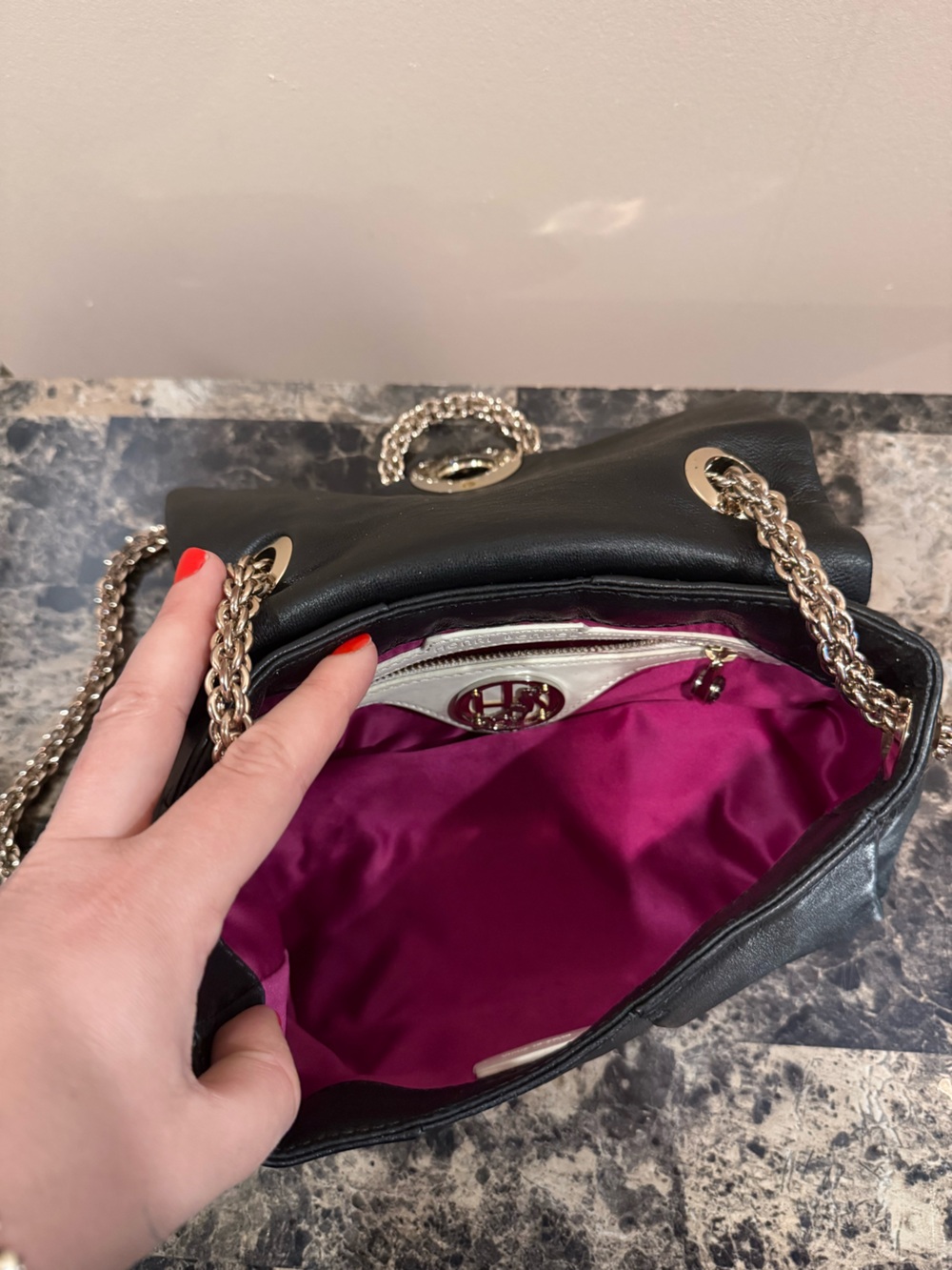 Henri Bendel Milliner Convertible Chain Crossbody Bag - Picture 13 of 16